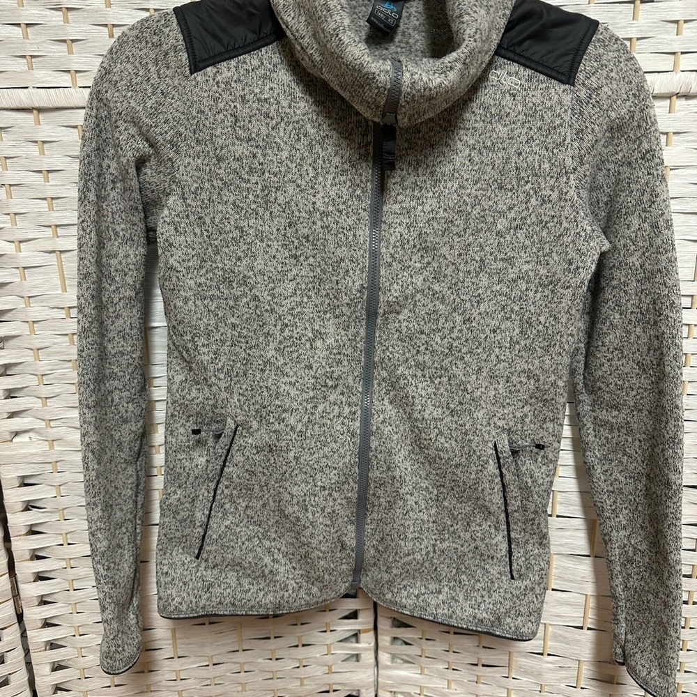 Odlo Women's Full Zip Jacket grey size‎ lady xs